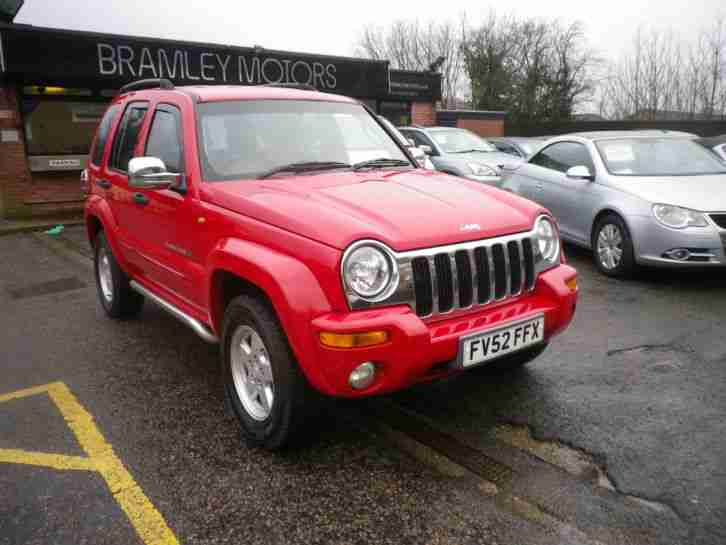 2002 (52) Jeep Cherokee 3.7 V6 Auto Limited ~ EXCELLENT EXAMPLE WITH LPG
