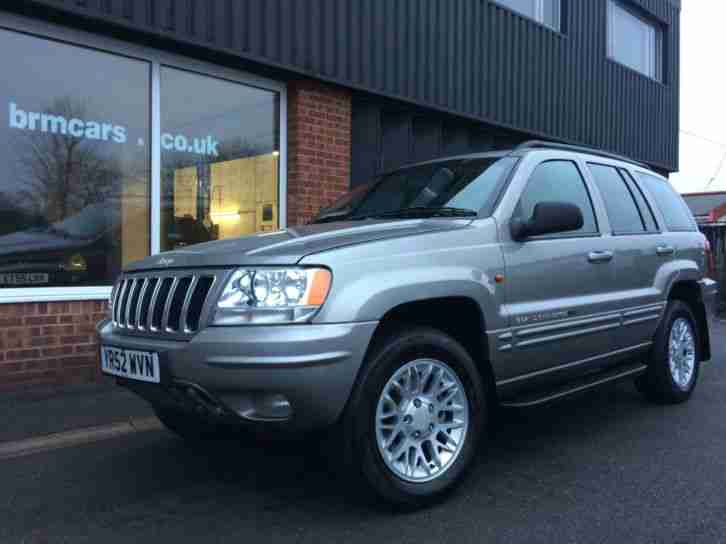 2002 52 Grand Cherokee 2.7 CRD LTD Auto