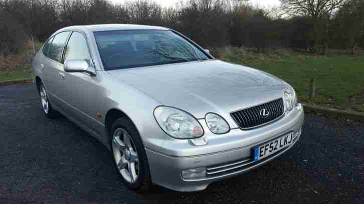 2002 '52 LEXUS GS300 SE AUTO SILVER Sat Nav Heated Leather FSH 6 Months MOT