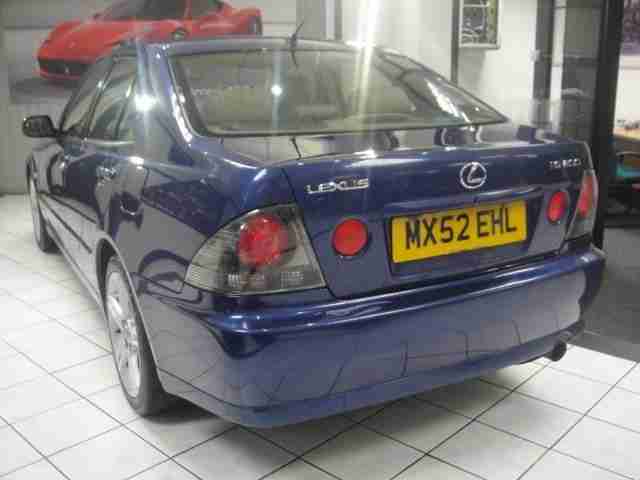 2002 52 LEXUS IS 2.0 200 SE 4D 153 BHP