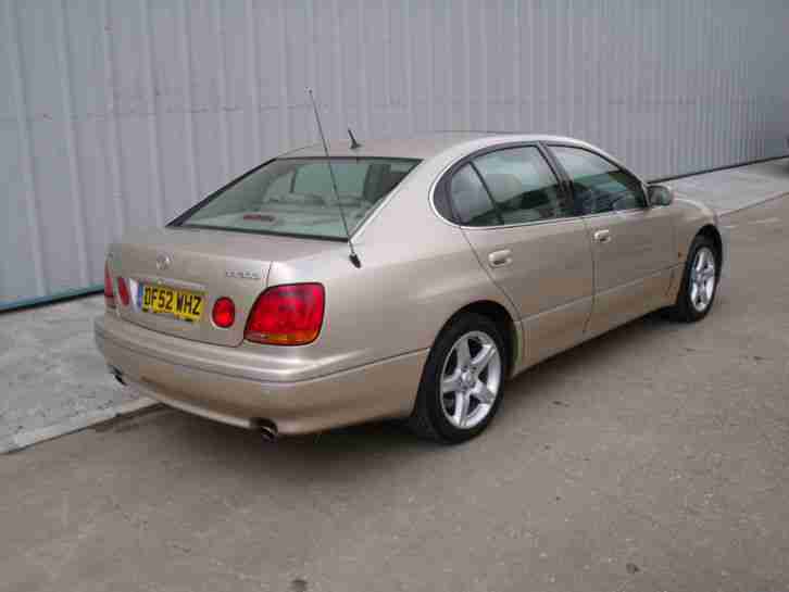 2002-52 Lexus GS 300 3.0 auto SE Saloon petrol Gold-Leather-Very Clean-73k miles