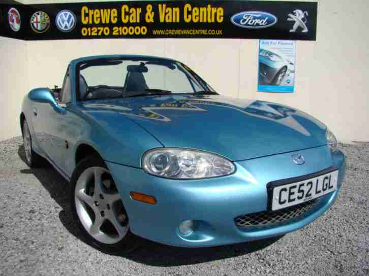 2002 52 MAZDA MX-5 1.8I SPORT 2DR CONVERTIBLE ROADSTER EUNOS MIATA
