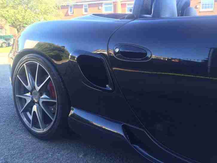 2002/52 PORSCHE BOXSTER 986 3.2 S METALLIC BLACK EX COND LOW MILES MAY PX SWAP