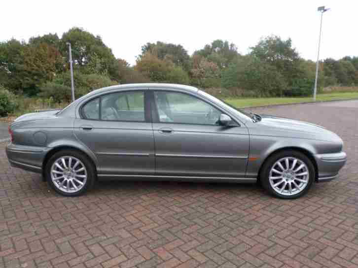 2002 52 REG JAGUAR X-TYPE 2.0 V6 SPORT METALLIC GREY GREY LEATHER
