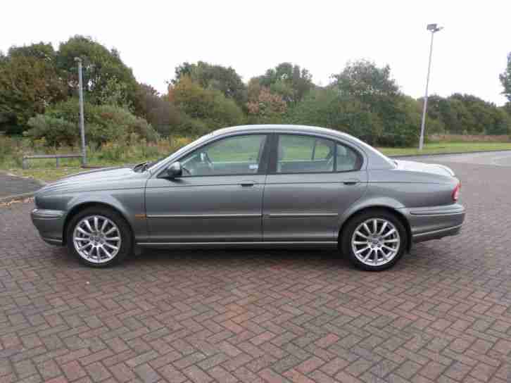 2002 52 REG JAGUAR X-TYPE 2.0 V6 SPORT METALLIC GREY GREY LEATHER