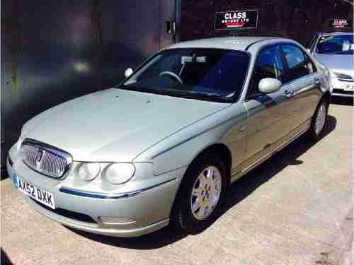 2002 52 REG ROVER 75 2.0 CDT CLUB DIESEL 4 DR SALOON MET GREEN