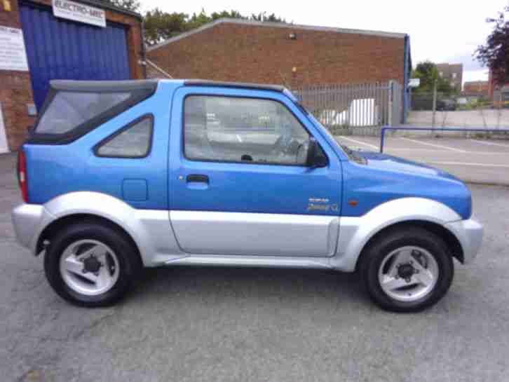 (2002) 52-REG SUZUKI JIMNY 02 CONVERTIBLE,4X4, 63K, FSH, £1495,ANY PX WELCOME