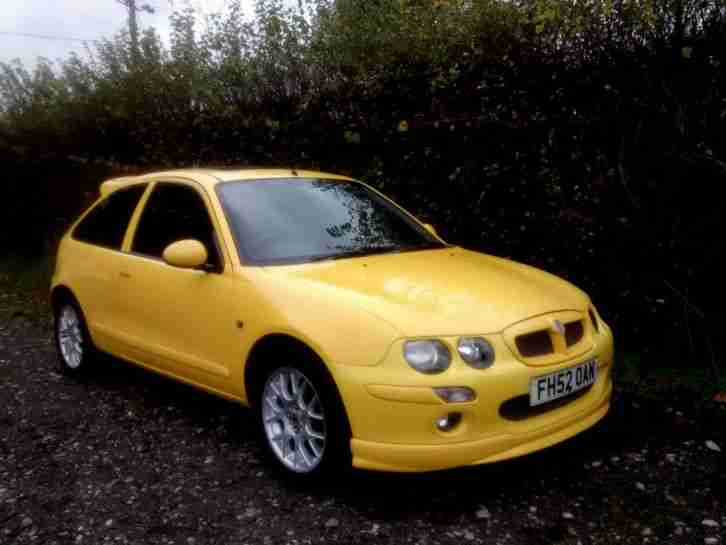 2002, 52 Reg Mg Zr+ 1.4 Full service history only 55,000 miles 3 door Alloys