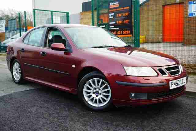 2002 52 SAAB 9 3 2.2 TiD Vector Saloon Red 2.2TiD Cheap Cheerful Sorry No Offers