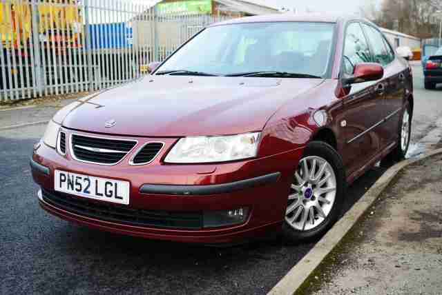 2002 52 SAAB 9-3 2.2 TiD Vector Saloon Red 2.2TiD Cheap Cheerful Sorry No Offers