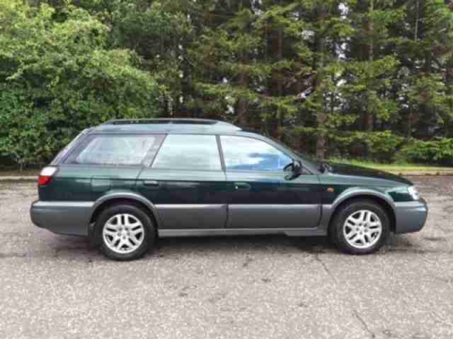 2002 52 SUBARU LEGACY 2.5 OUTBACK AWD 5D 156 BHP