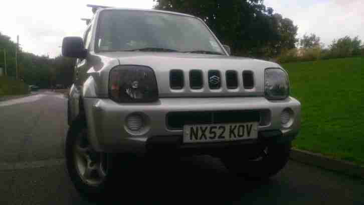 2002 52 SUZUKI JIMNI 1.3 JLX 3door 4X4 in SILVER - VERY CHEAPLY PRICED TO SELL!!