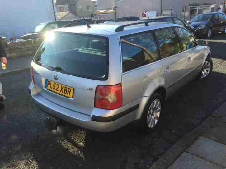 2002 52 VOLKSWAGON PASSAT ESTATE 1.9TDI PD SE 130BHP.TOWBAR.HUGE BOOT.FULL S/H .