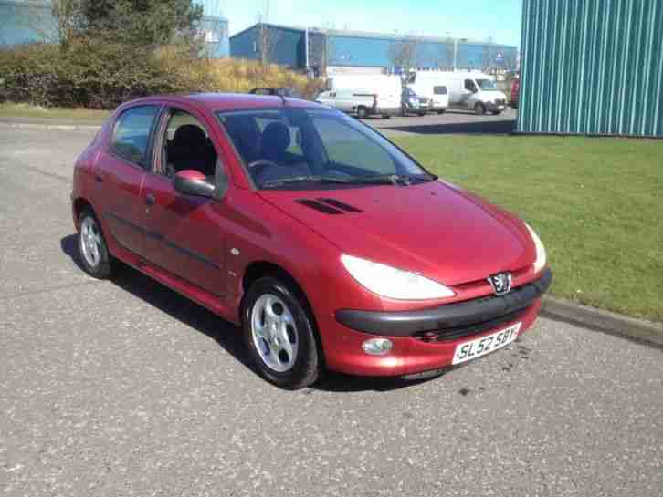2002 52 reg 206 glx 1.6 petrol