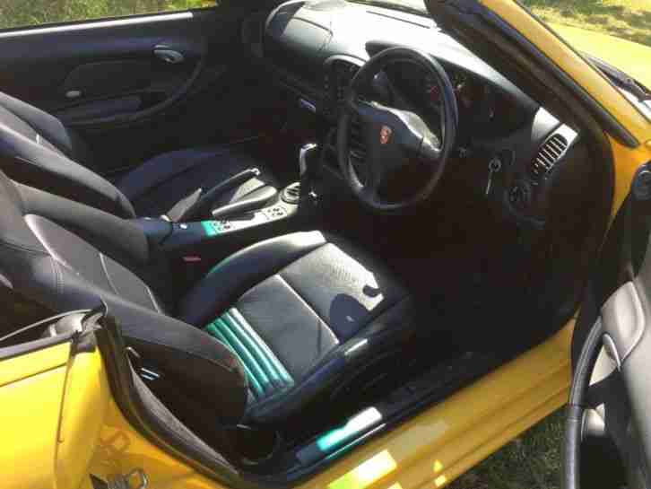 2002 (52)reg Porsche Boxster 2.7 Roadster Convertible Speed Yellow P/EX or SWAP