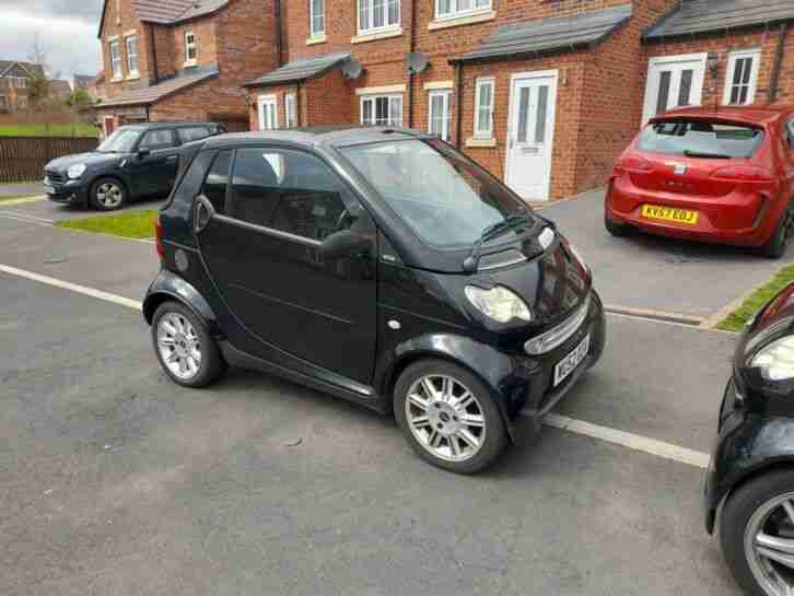 2002 (52 reg) Smart Fortwo 0.6 Pulse Cabrio, 76k miles with full service history