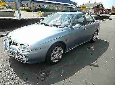 2002 ALFA ROMEO 1.8 SALOON BLUE 5 DOOR (LEAVE WITH BRAND NEW MOT)