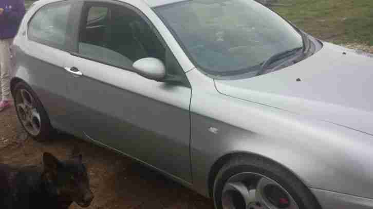 2002 ALFA ROMEO 147 SELESPEED SILVER (spares or repair)