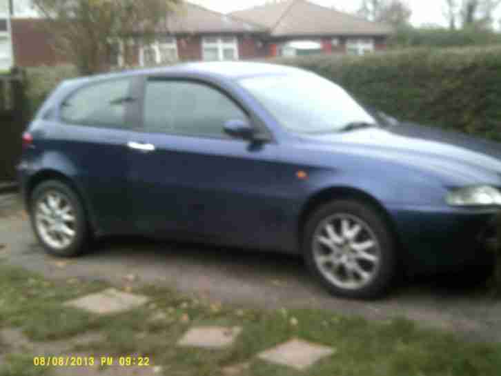 2002 ALFA ROMEO 147 T SPARK LUSSO BLUE SPORTY CAR