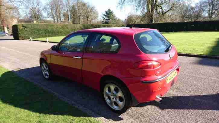 2002 ALFA ROMEO 147 T SPARK LUSSO RED
