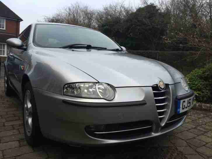 2002 ALFA ROMEO 147 T SPARK LUSSO SILVER Excellent Repair candidate