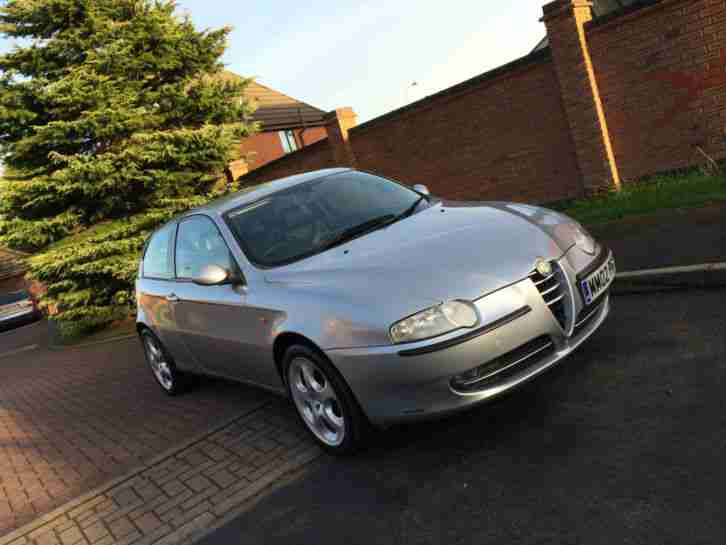 2002 ALFA ROMEO 147 T SPARK LUSSO | SILVER | LPG - BI FUEL | Leather