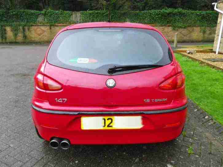 2002 ALFA ROMEO 147 T SPARK RED 1.6l