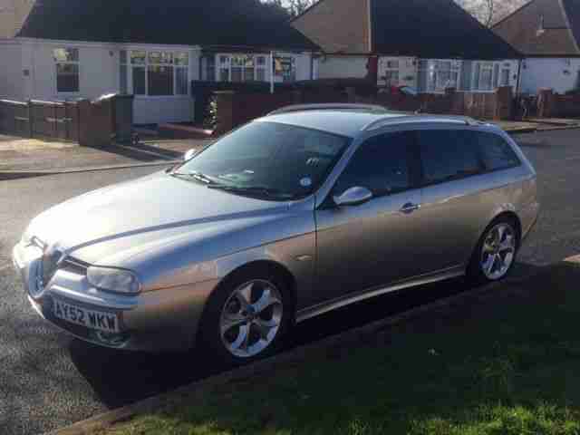 2002 ALFA ROMEO 156 JTD VELOCE SILVER