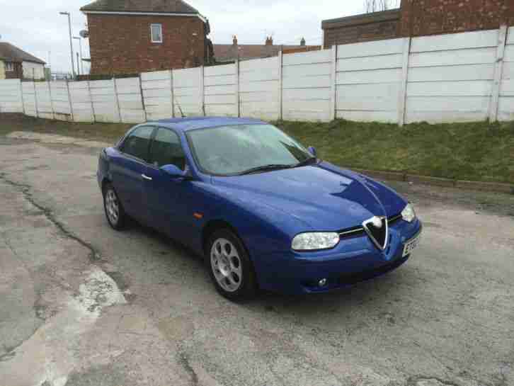 2002 ALFA ROMEO 156 T SPARK TURISMO BLUE SPARES OR REPAIR