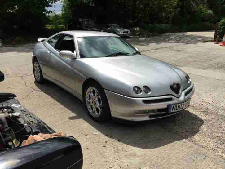 2002 ALFA ROMEO GTV T.SPARK LUSSO SILVER - NO MOT