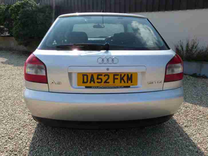2002 AUDI A3 TDI SE SILVER