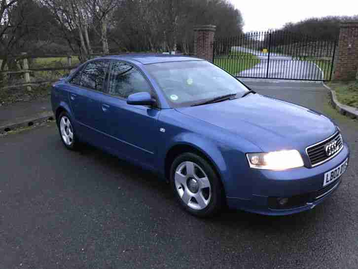 2002 A4 TDI SE BLUE. TURBO DIESEL 5