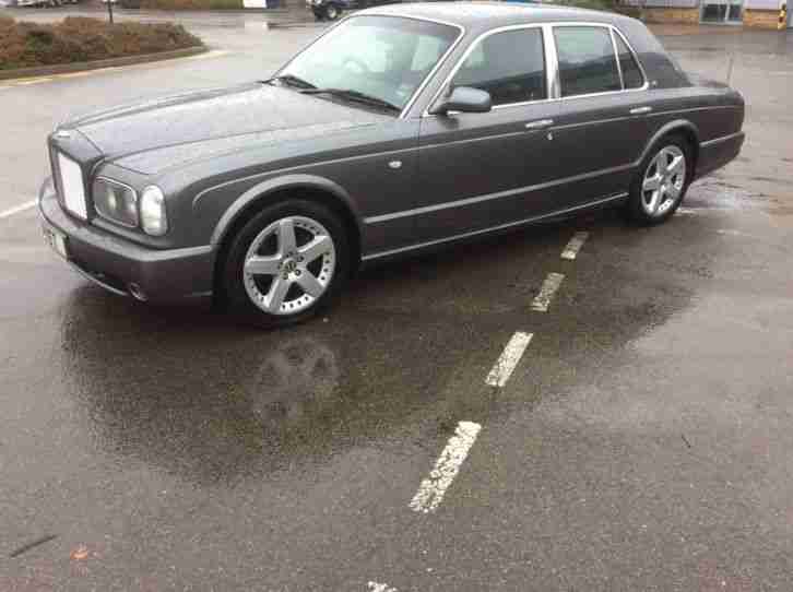 2002 BENTLEY ARNAGE T AUTO GREY