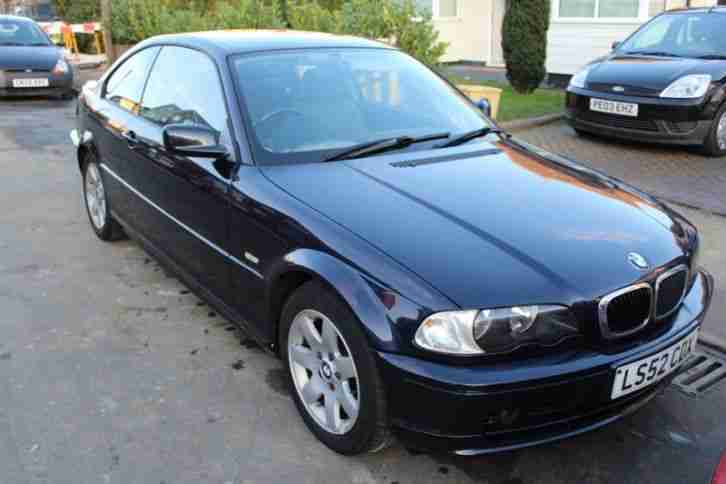 2002 BMW 318CI SE AUTO BLUE
