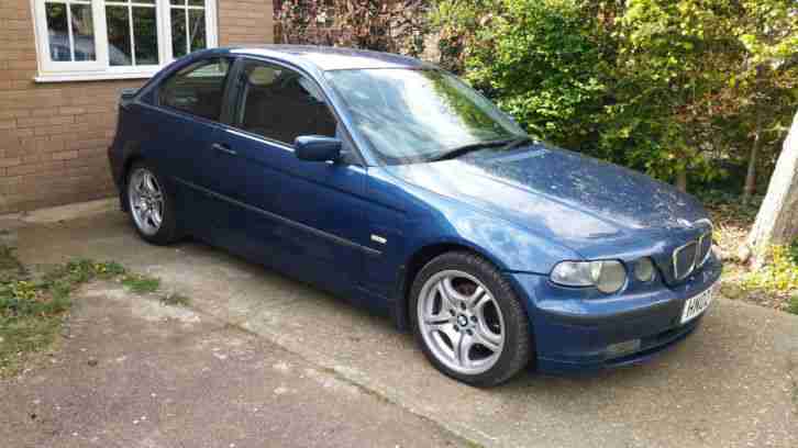 2002 BMW 320 TD SE COMPACT BLUE