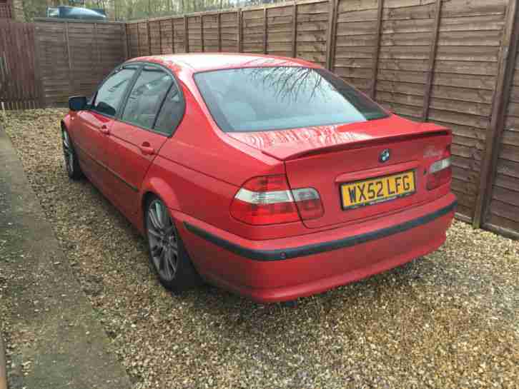 2002 BMW 320D SE RED - 4 door Saloon - Family Car