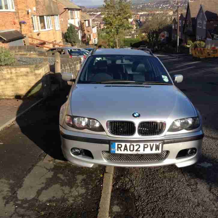 2002 BMW 325 I M SPORT TOURING AUTO SILVER ESTATE 93,000 MILES