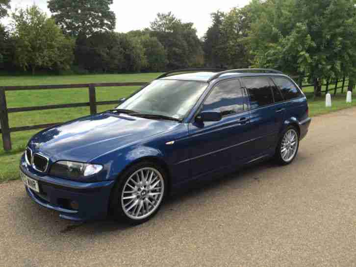 2002 BMW 330 I SPORT TOURING AUTO BLUE