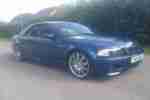 2002 M3 BLUE SMG CONVERTIBLE SATNAV