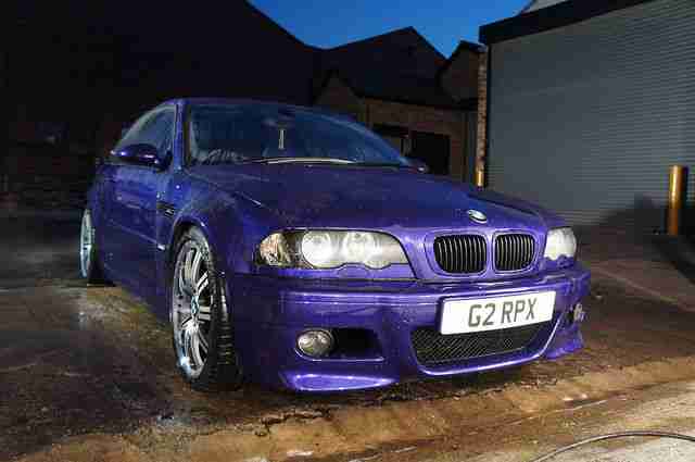 2002 M3 SMG INDIVIDUAL IN VELVET BLUE