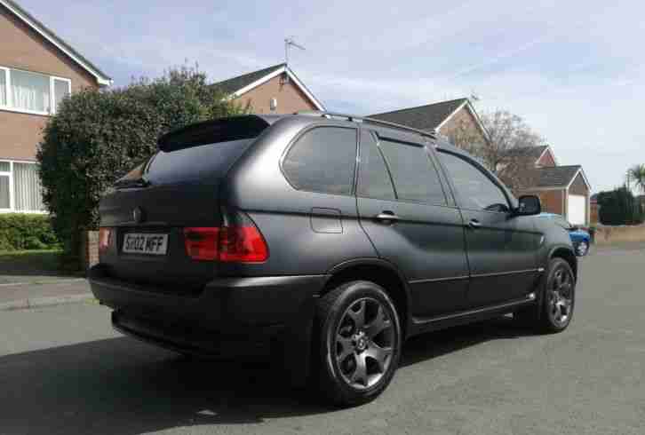 2002 BMW X5 3.0D Sport Satin Black