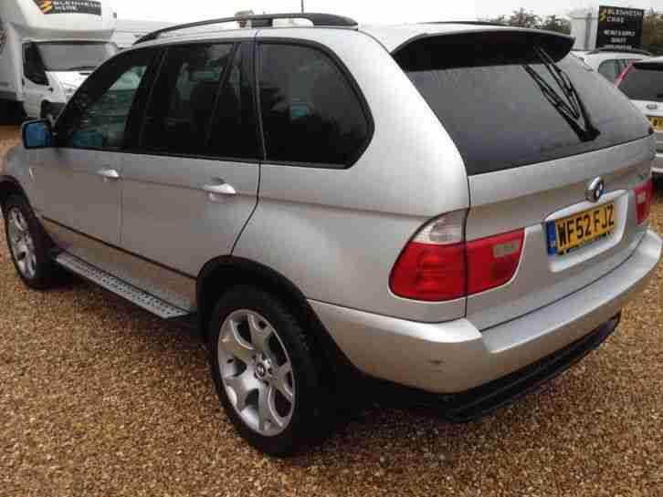 2002 BMW X5 3.0d SPORT AUTO 5DR EXCELLENT CONDITION SAT NAV FULL BLACK LEATHE...