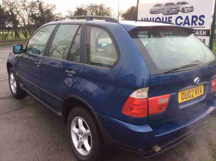 2002 BMW X5 AUTO BLUE