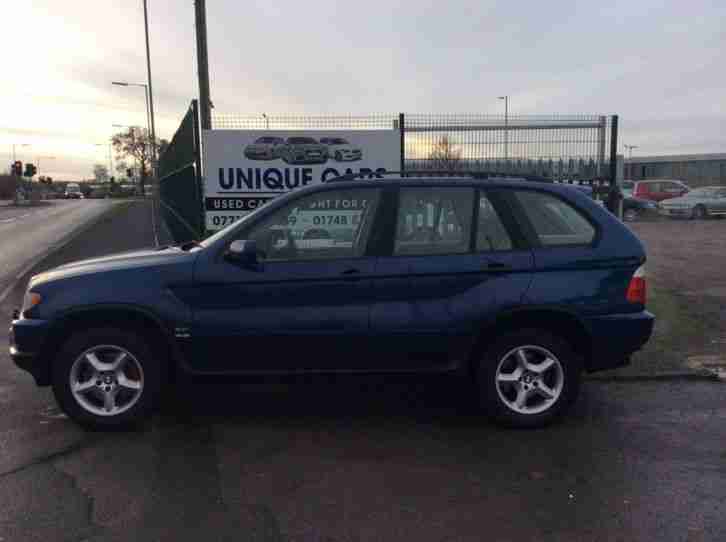 2002 BMW X5 AUTO BLUE