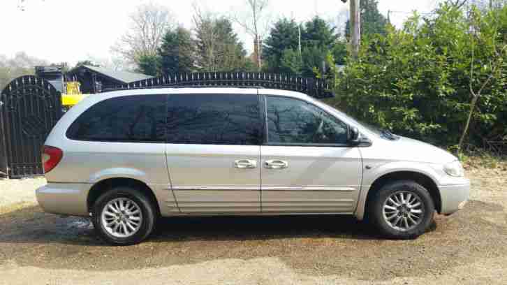 2002 CHRYSLER GRAND VOYAGER 2.5 CRD LIMITED 7 SEATER SPARES OR REPAIR DRIVES WEL