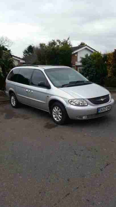2002 CHRYSLER GRAND VOYAGER 2.5 CRD LX SILVER
