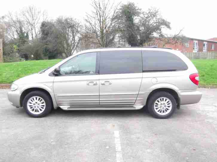 2002 CHRYSLER GRAND VOYAGER 2.5CRD LIMETED LOW MILES 7 SEATER PX SWAPS WELCOME