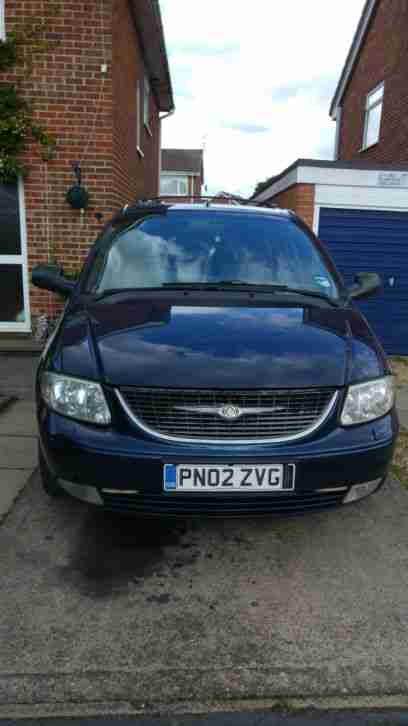 2002 CHRYSLER GRAND VOYAGER CRD LIMITED BLUE