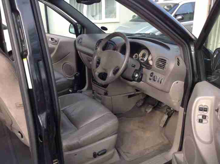 2002 CHRYSLER GRAND VOYAGER CRD LIMITED GREY WHEELCHAIR ACCESSIBLE