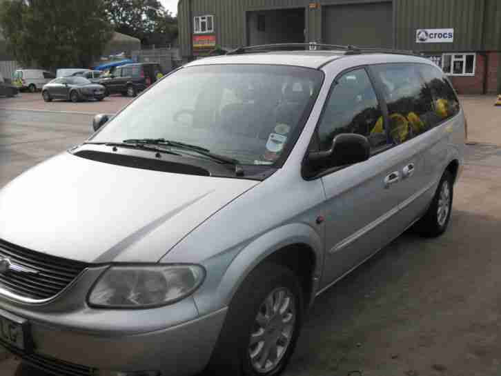 2002 CHRYSLER GRAND VOYAGER CRD LX diesel 7 seater new mot part ex to clear